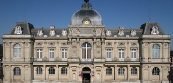 Musée de Picardie front view, Amiens, cl. Leullier.
